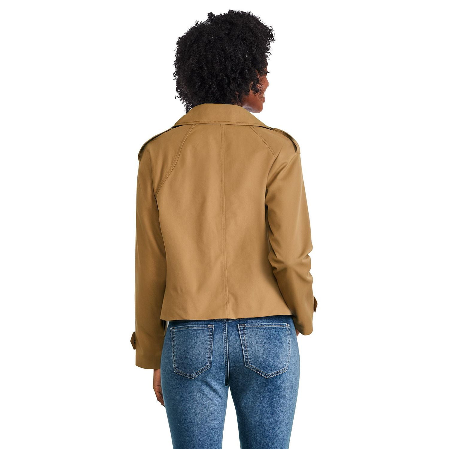 London Fog Women's Cropped Trench Coat - Walmart.ca