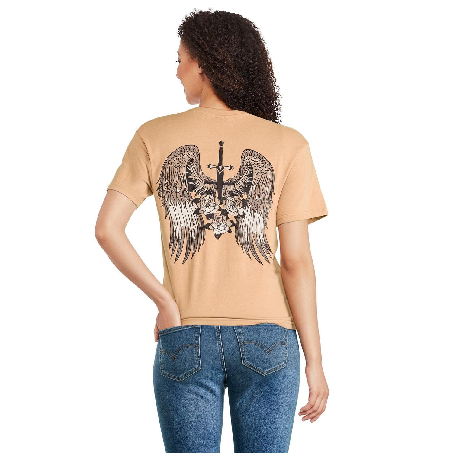 T-shirt Wings The Pink Closet pour femmes