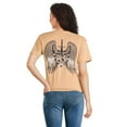 thumbnail image 2 of The Pink Closet Women's Wings T-Shirt, 2 of 3