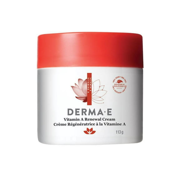 DERMA E Vitamin A Renewal Cream, A high potency Vitamin A cream