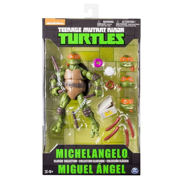 Les Tortues ninja - Figurine Michelangelo 18 cm - Figurine de collection -  Achat & prix