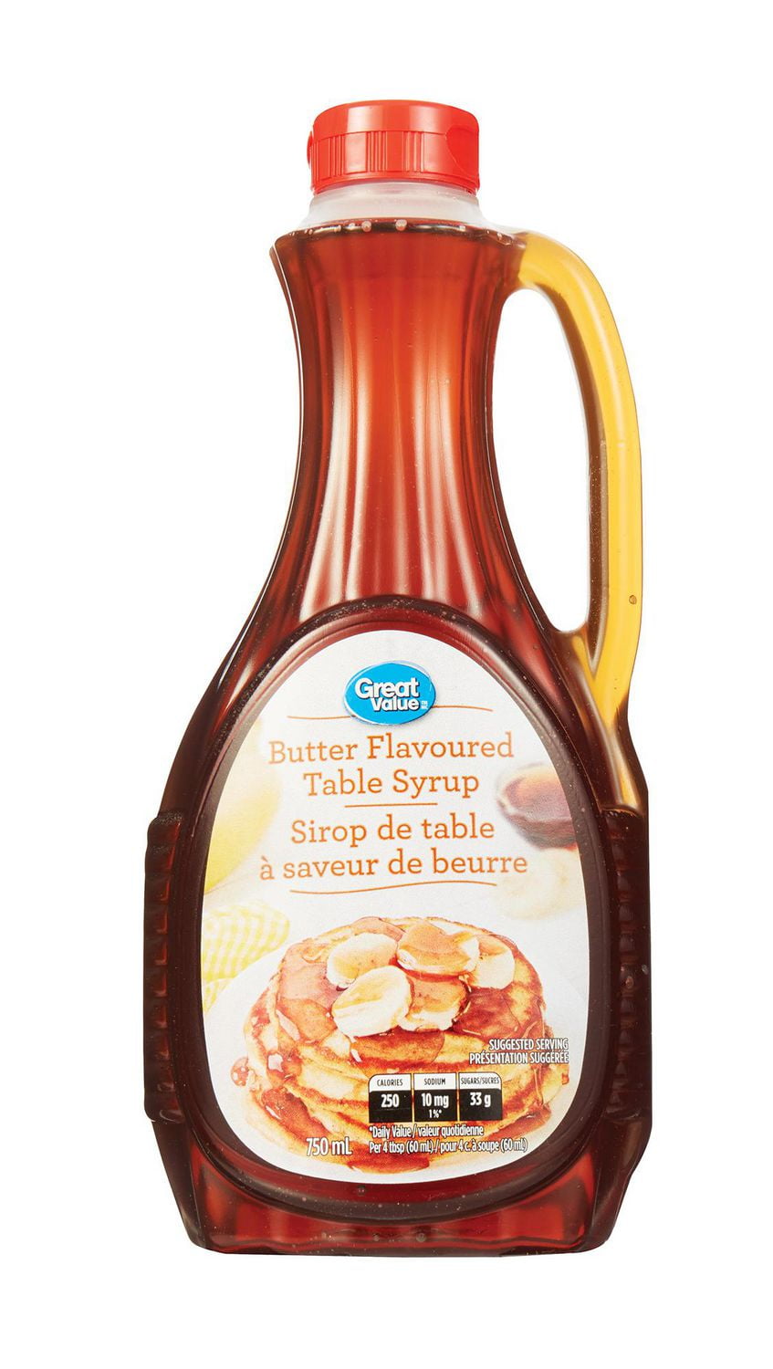 Great Value Butter Flavoured Table Syrup Walmart Canada