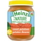 Aliments naturels à 100 % pour bébés Heinz de Nature – Patates douces biologiques en purée 128 ml – image 1 sur 9