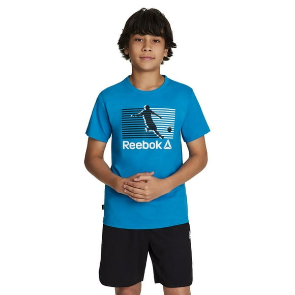 Reebok Boys’ Retro Soccer Graphic T-Shirt