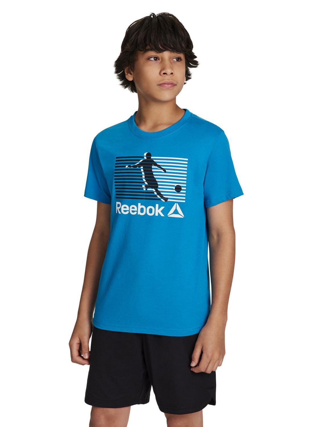 Reebok T-shirt graphique rétro de football  pour garçons