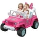 Power Wheels – Jeep Wrangler à thème Minnie’s Happy Helpers de Disney Jouets-porteurs – image 1 sur 9