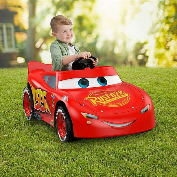 Jouet porteur motorisé Power Wheels à graphisme Flash McQueen de «Les Bagnoles 3» de Disney/Pixar!