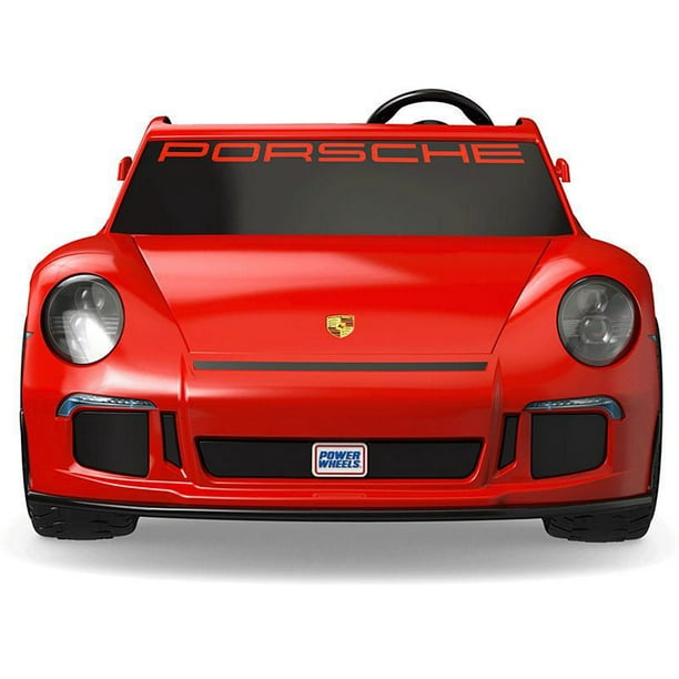 Big - Voiture Porsche 911 - Porteur Enfant - Klaxon Et Volant