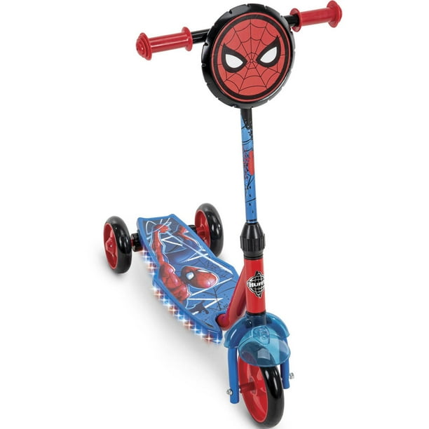 Trottinette préscolaire à 3 roues Spider-Man de Marvel 