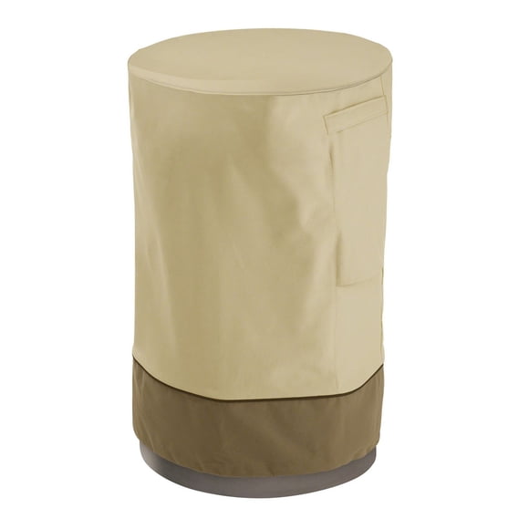 Classic Accessories Veranda Water-Resistant 12 Inch Round Fire Column Cover