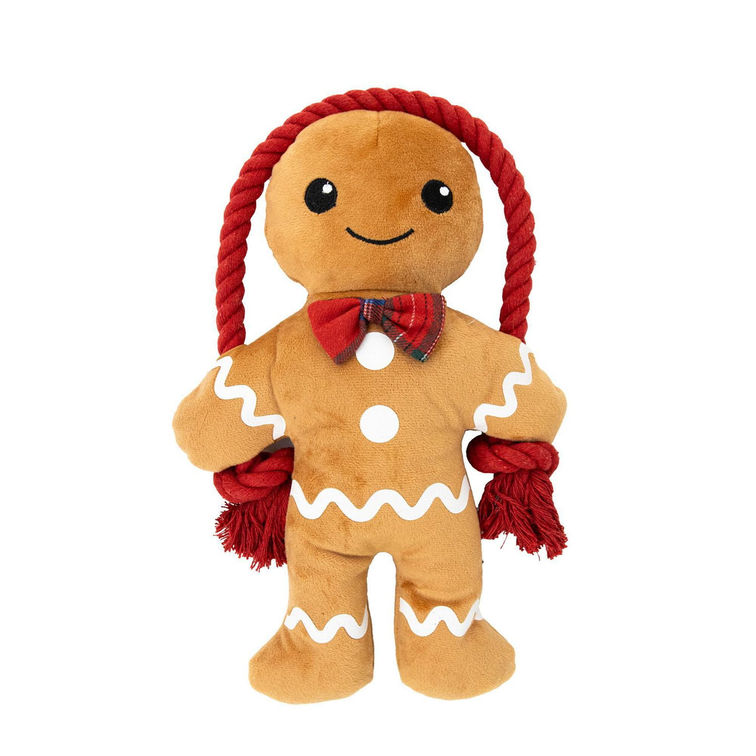 One Paw, Gingerbread Dog Toy, Durable and Fun