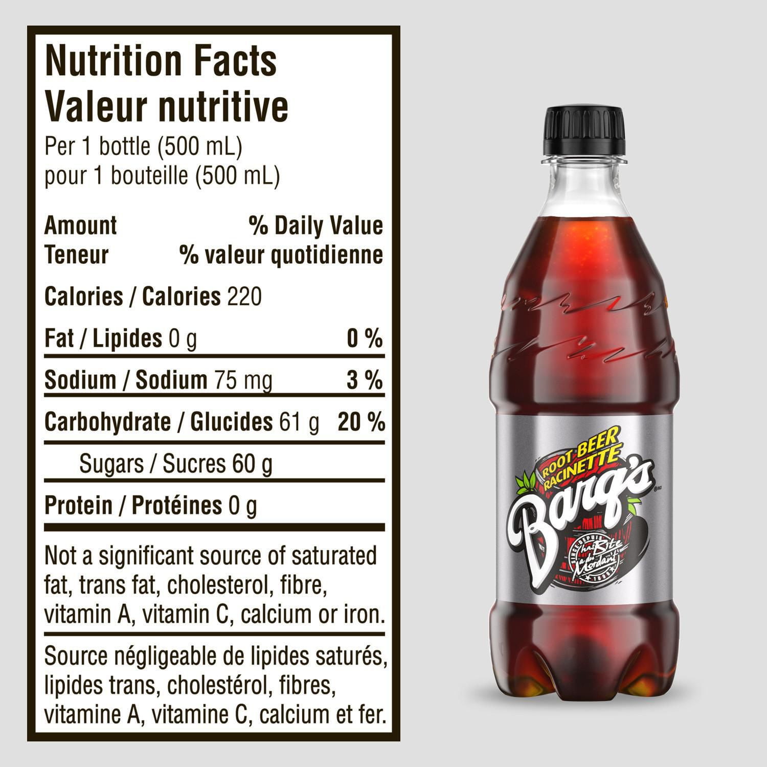 Barqs Root Beer 500 Ml Bottle Walmart Canada