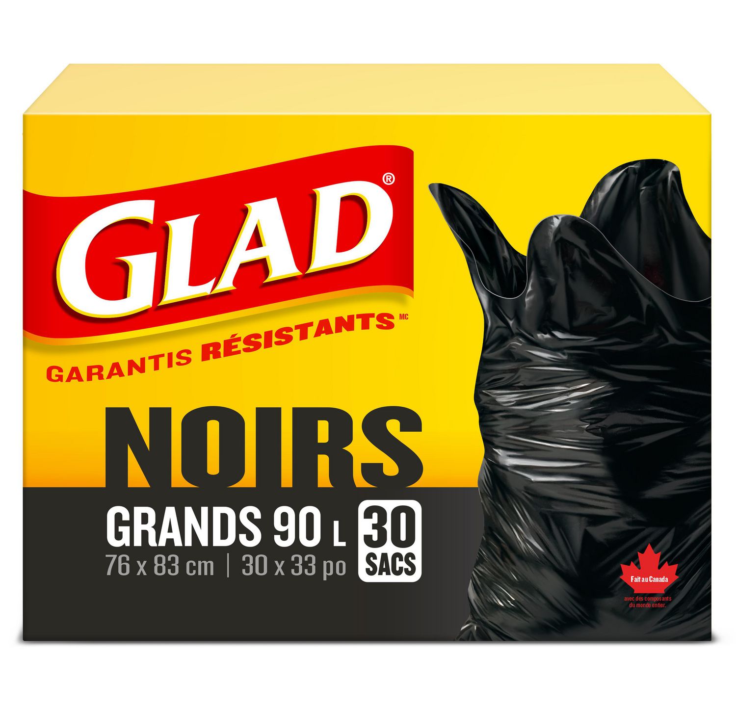 Glad on sale rubbish bags