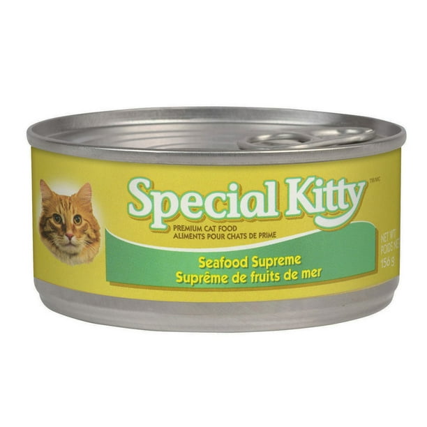 Special Kitty Aliments pour chats de prime Suprême de fruits de mer, 156 g