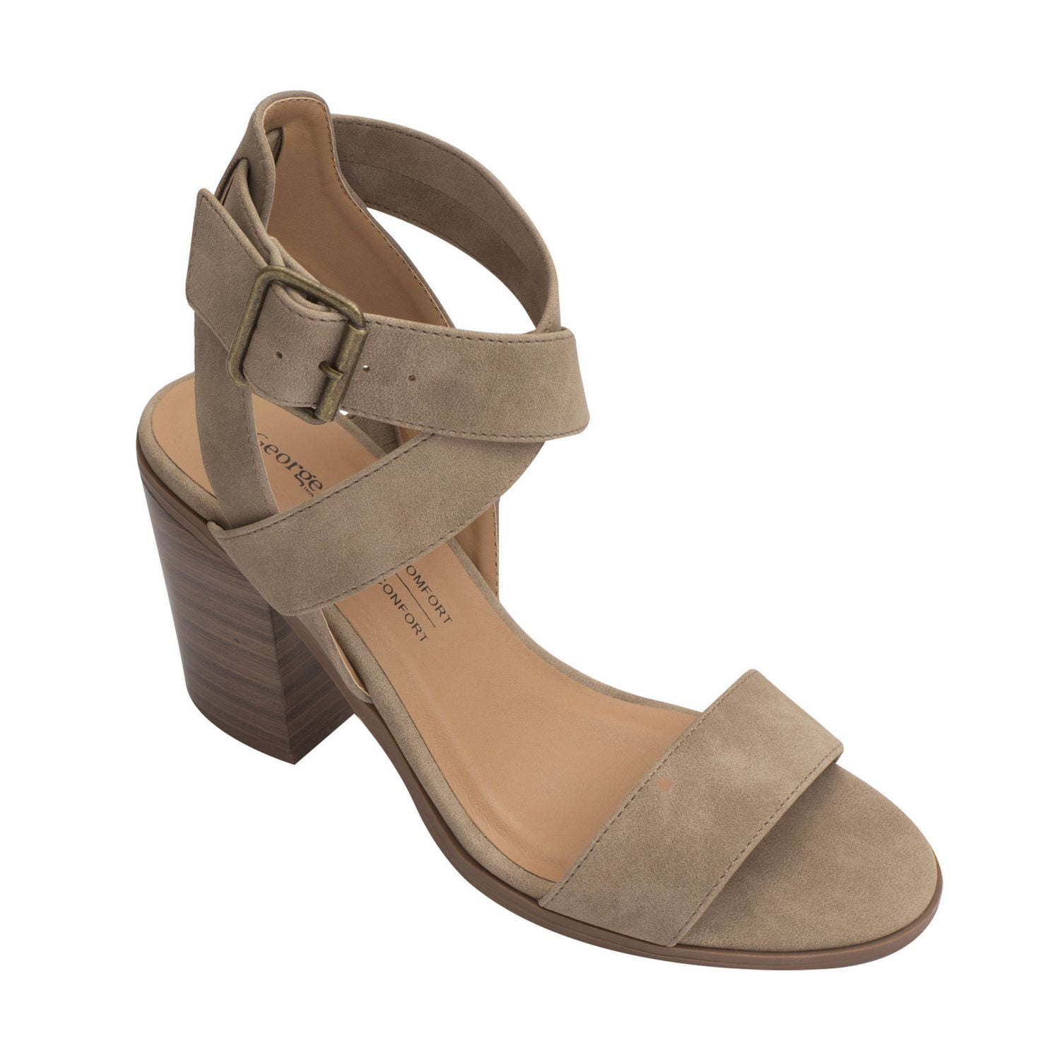 Women’s Buckle High Heel Sandals Walmart Canada