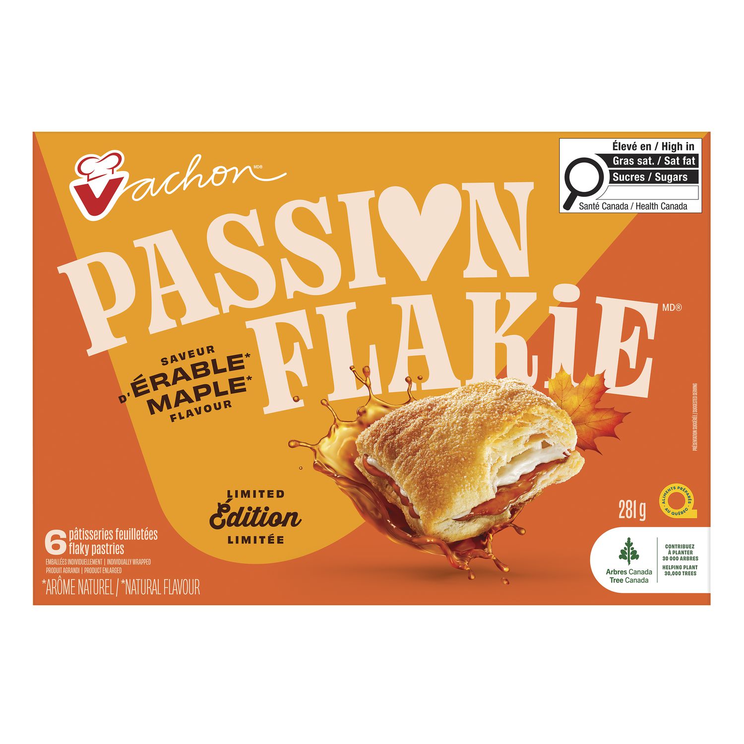 Vachon® Passion  Flakie® Maple Flaky Pastries