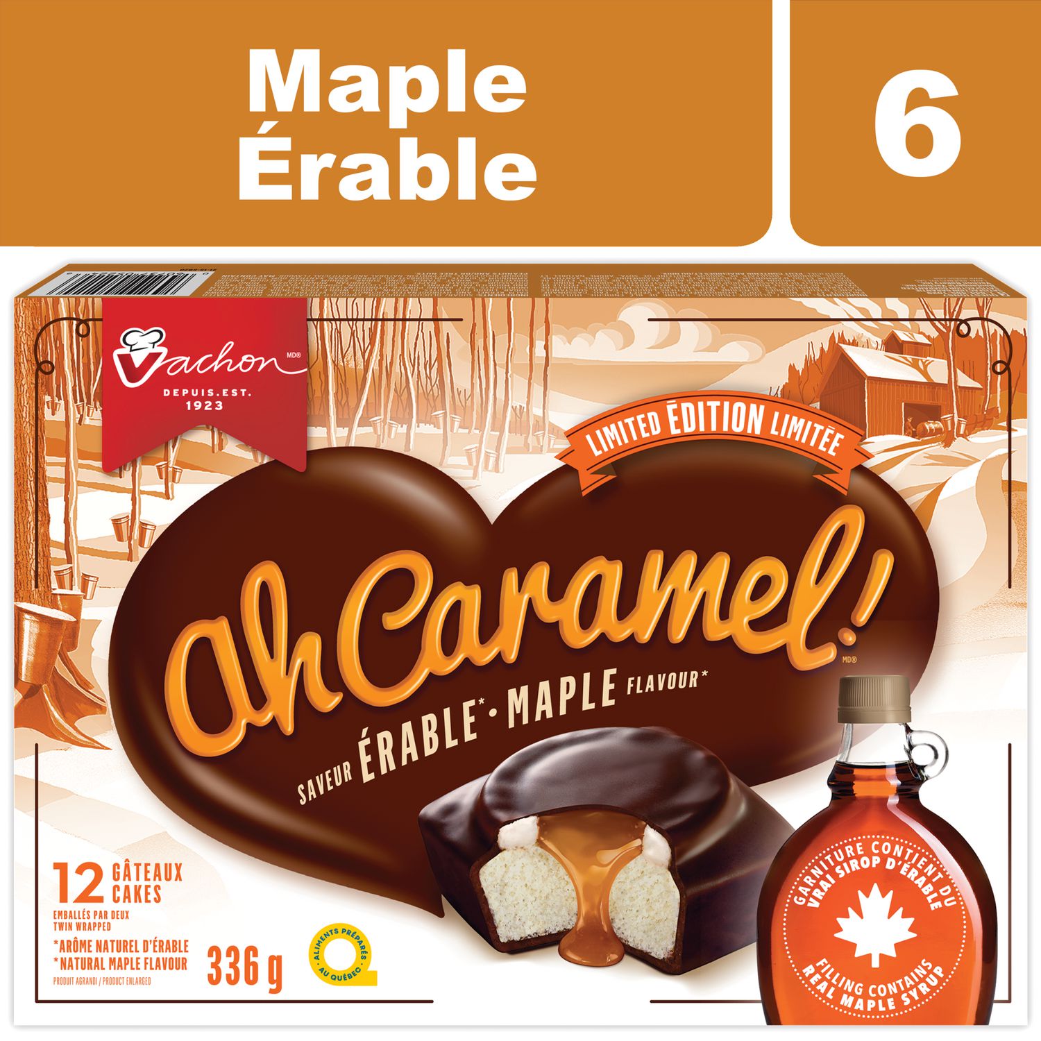 Vachon® Ah Caramel® Maple Cakes Walmart Canada