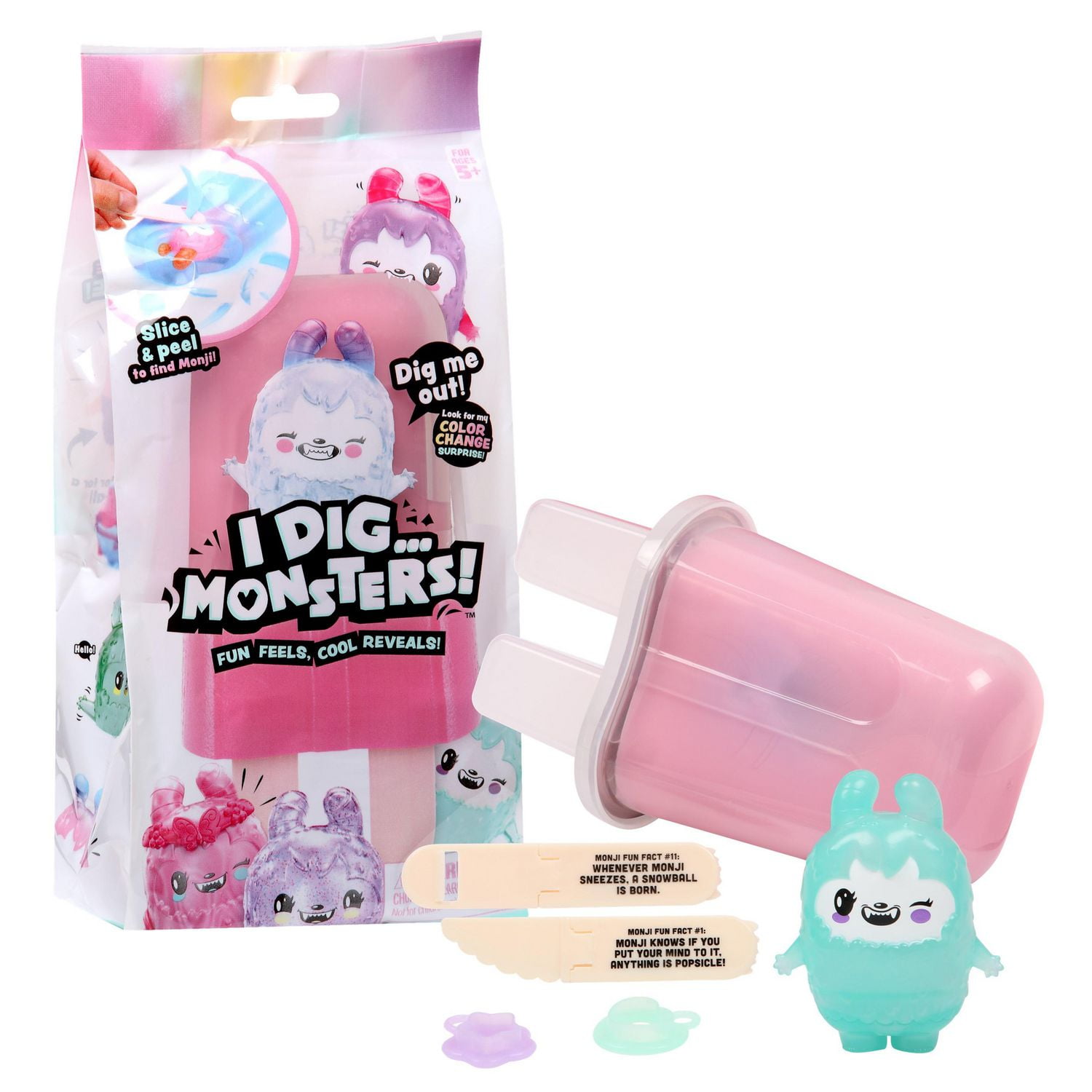 I Dig Monsters™ Popsicle Pack - 1pc Collectable ASMR Toy