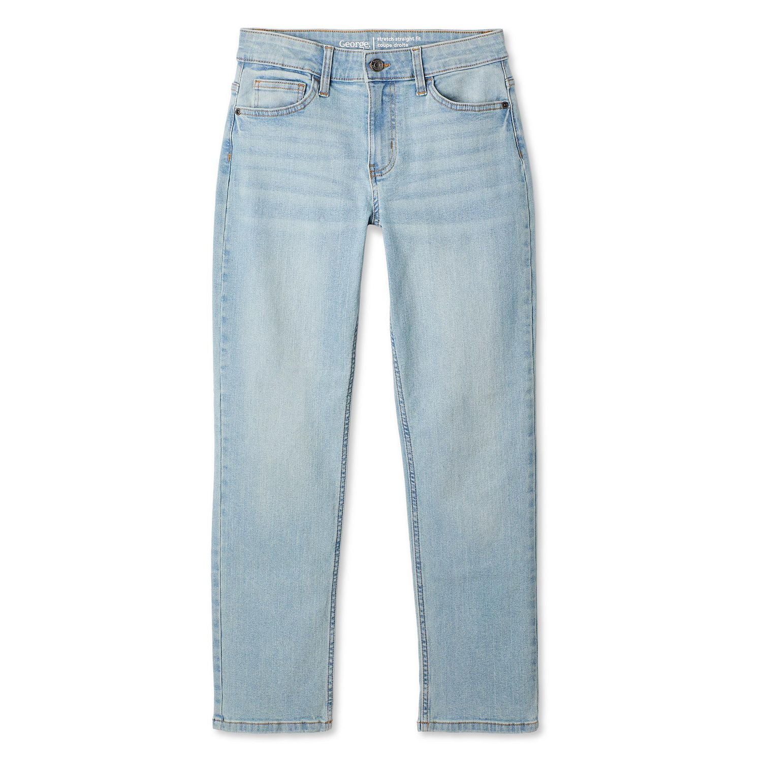 Pantalon à jambe droite en denim George pour garçons