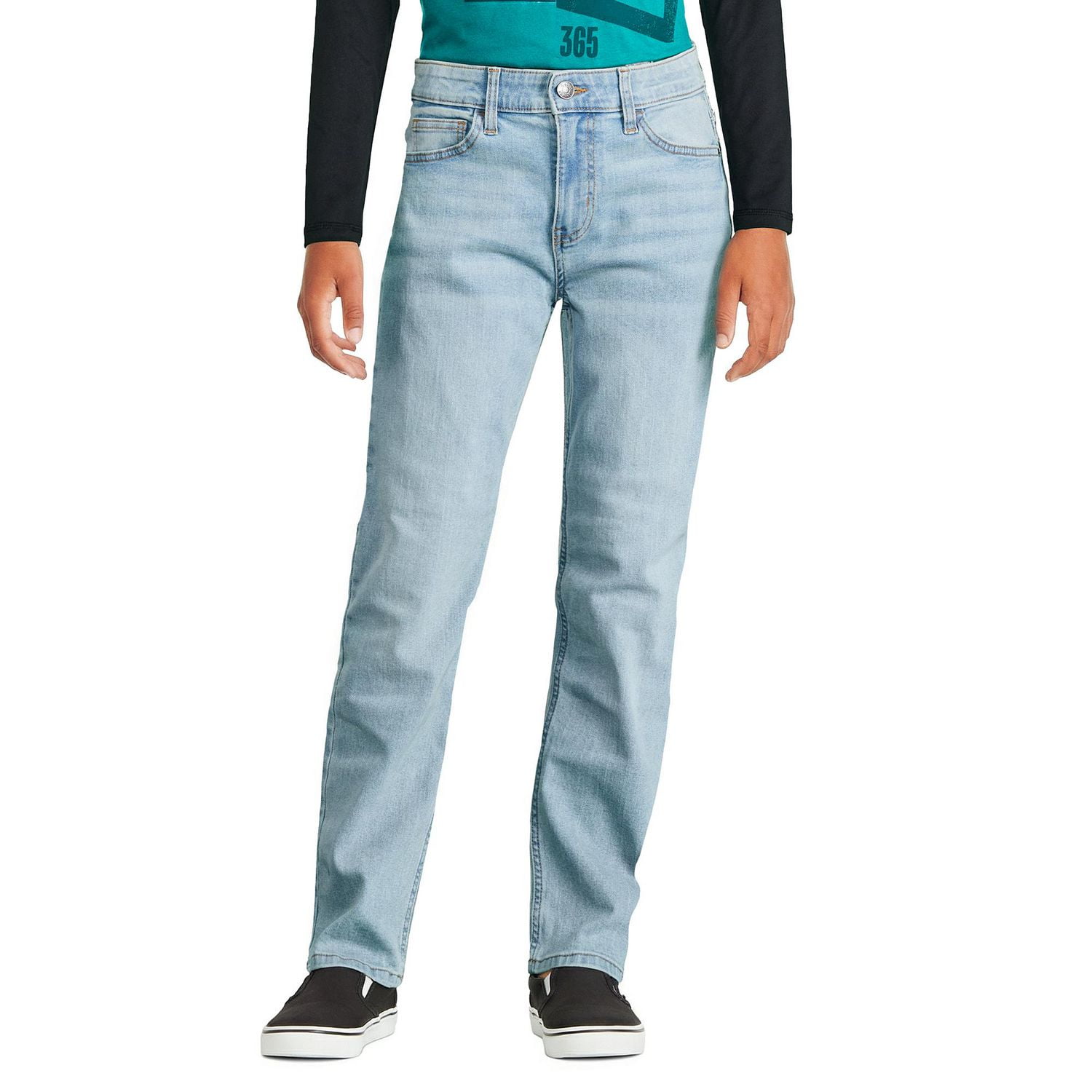 Pantalon à jambe droite en denim George pour garçons