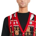 thumbnail image 4 of George Men's Christmas Sweater Vest, 4 of 6