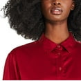 thumbnail image 4 of George Women's Oversized Satin Shirt, 4 of 6