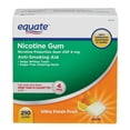 thumbnail image 1 of Equate Nicotine Gum Ultra Fresh Fruit 4mg 210ct, 1 of 1