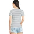 thumbnail image 3 of George Women's Short Sleeve Rib Tee, 3 of 6