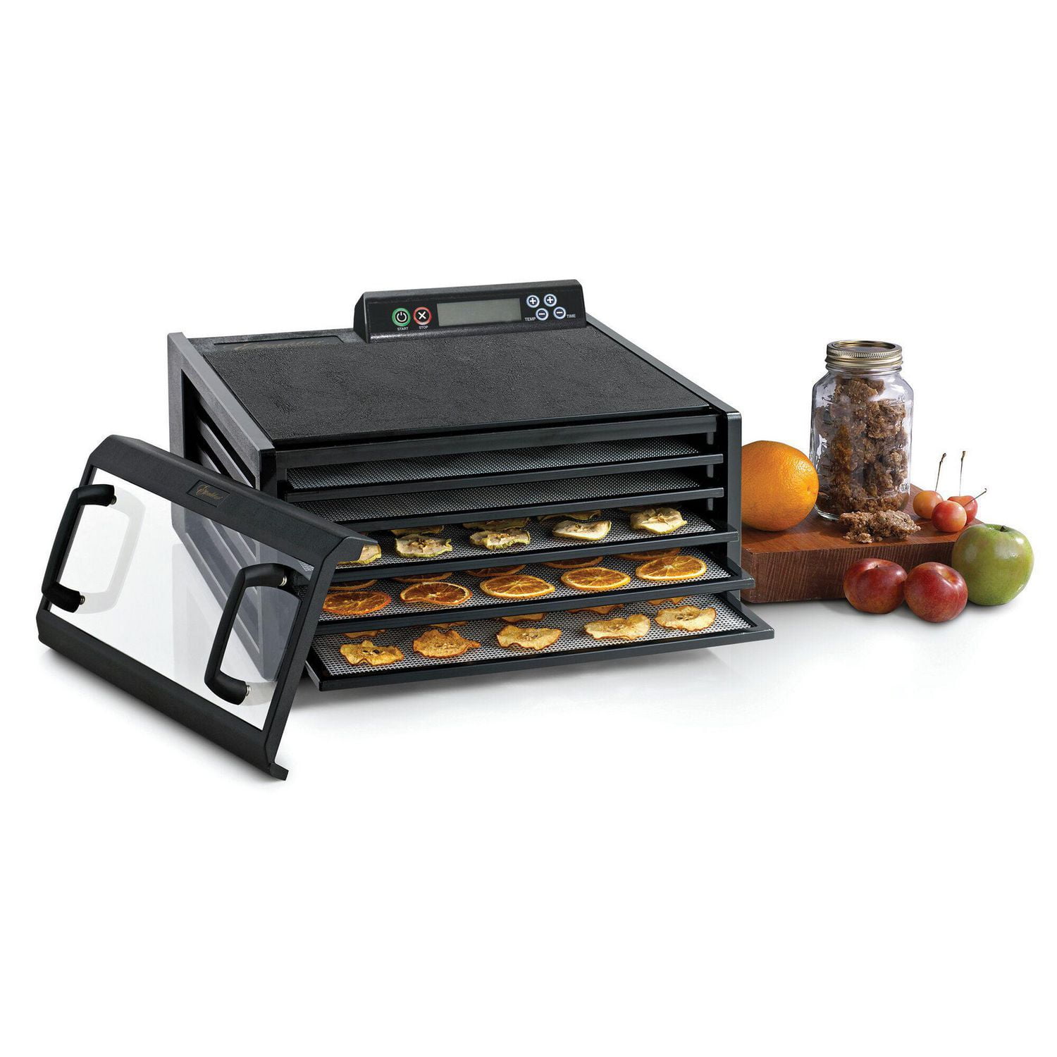 Excalibur 3548CDB Digital Clear Door 5 Tray Dehydrator Walmart Canada