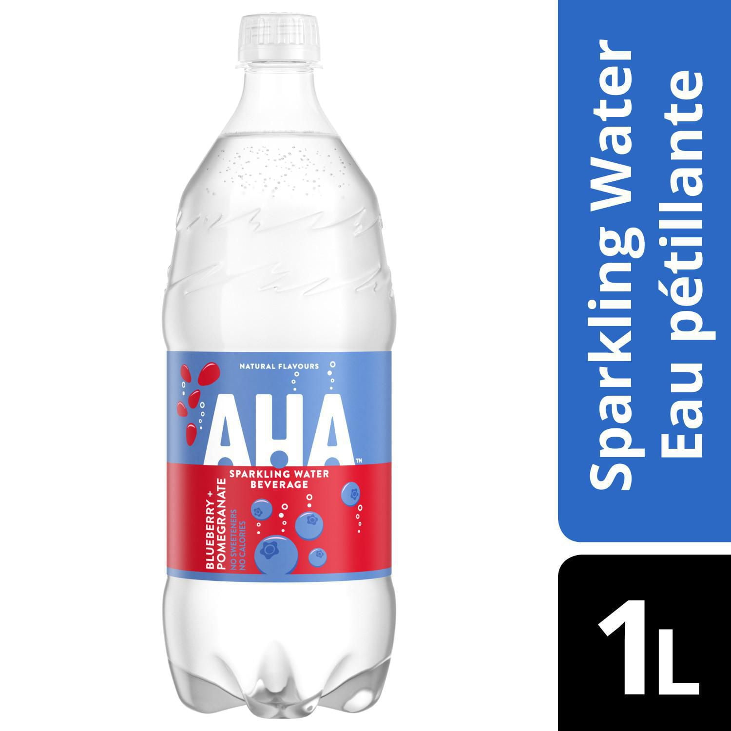 AHA Blueberry + Pomegranate Sparkling Water 1L Walmart Canada