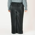 thumbnail image 4 of Devoted Women’s Plus size Pleated wide leg pant with elastic waist, 4 of 4