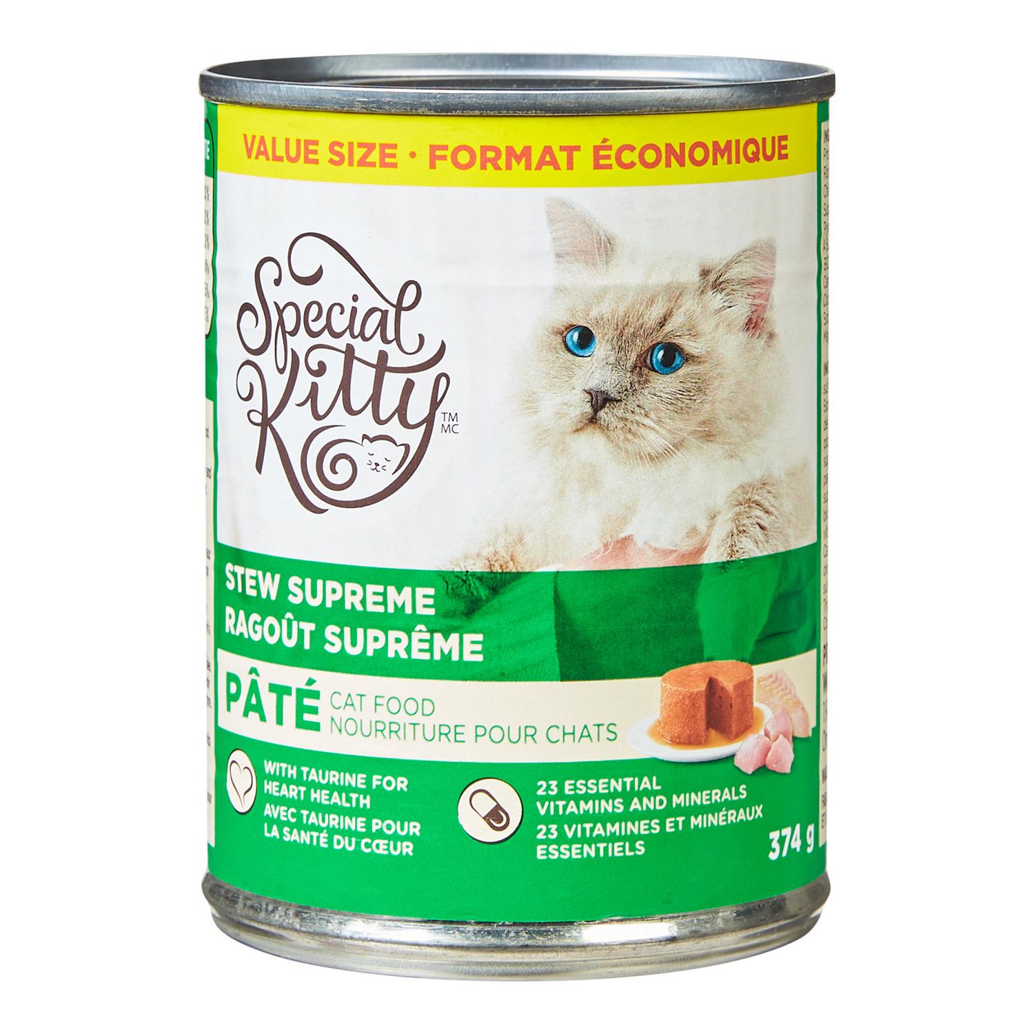 Nourriture pour chats ragoût suprême Special Kitty 374 g 