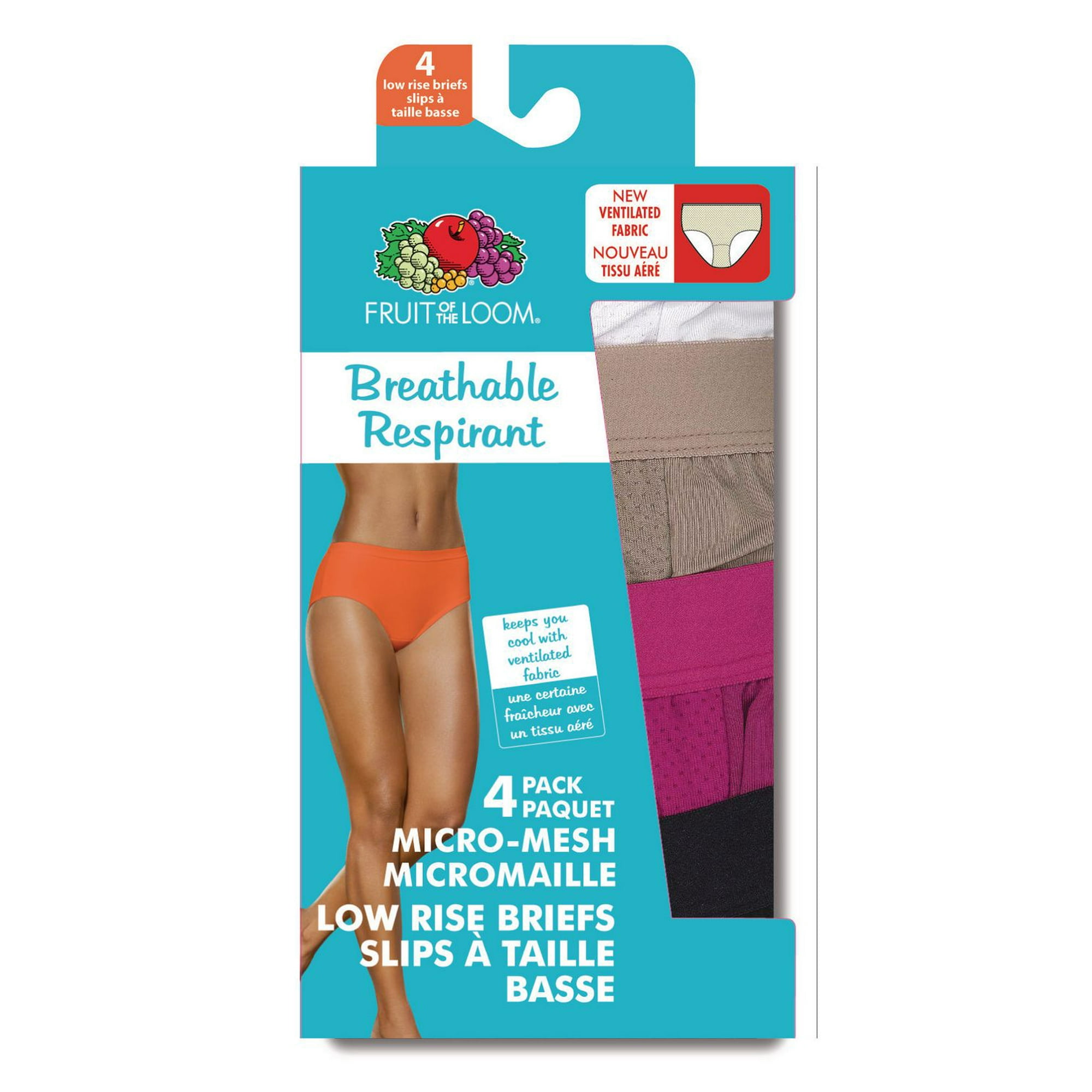 ▷ Fruit of the Loom Women's Breathable Underwear 6 Pack - CENTRO COMERCIAL  CASTELLANA 200 ◁