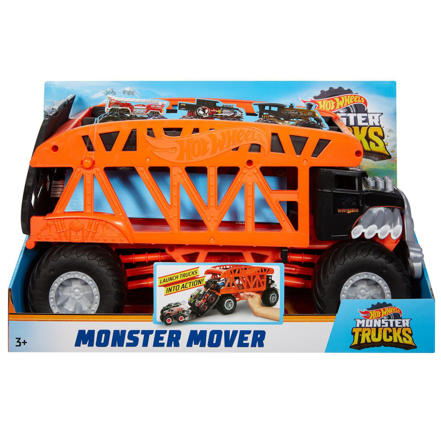 Hot Wheels Monster Trucks Transporteur Monstre — Griffon