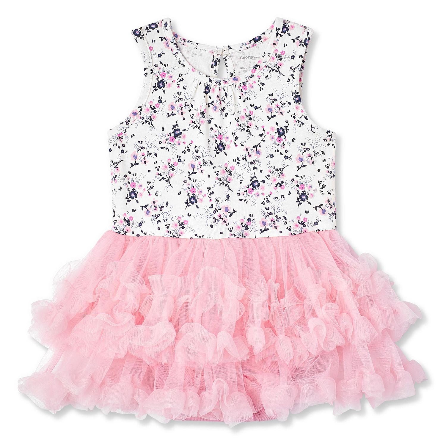 George Baby Girls' Floral Cupcake Dress