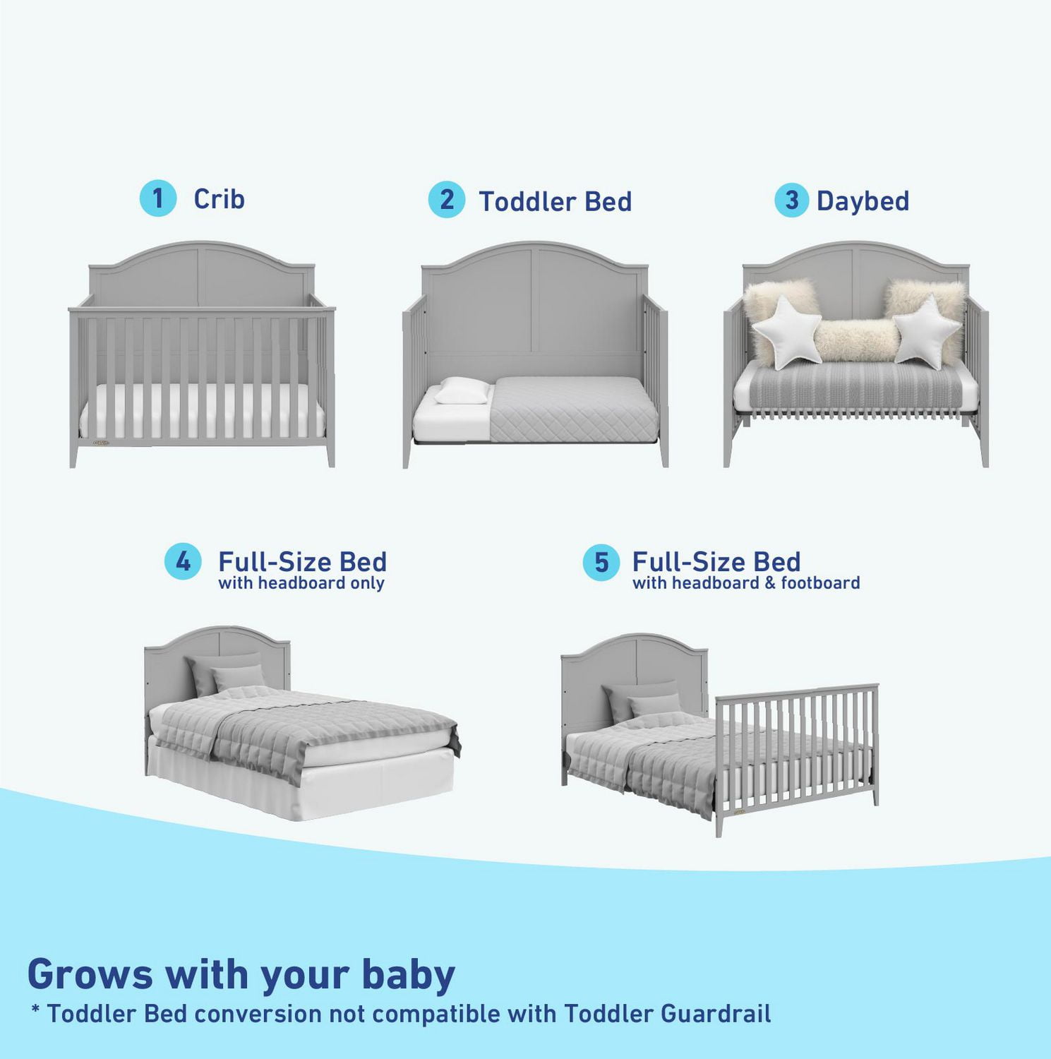 Crib on sale size bed