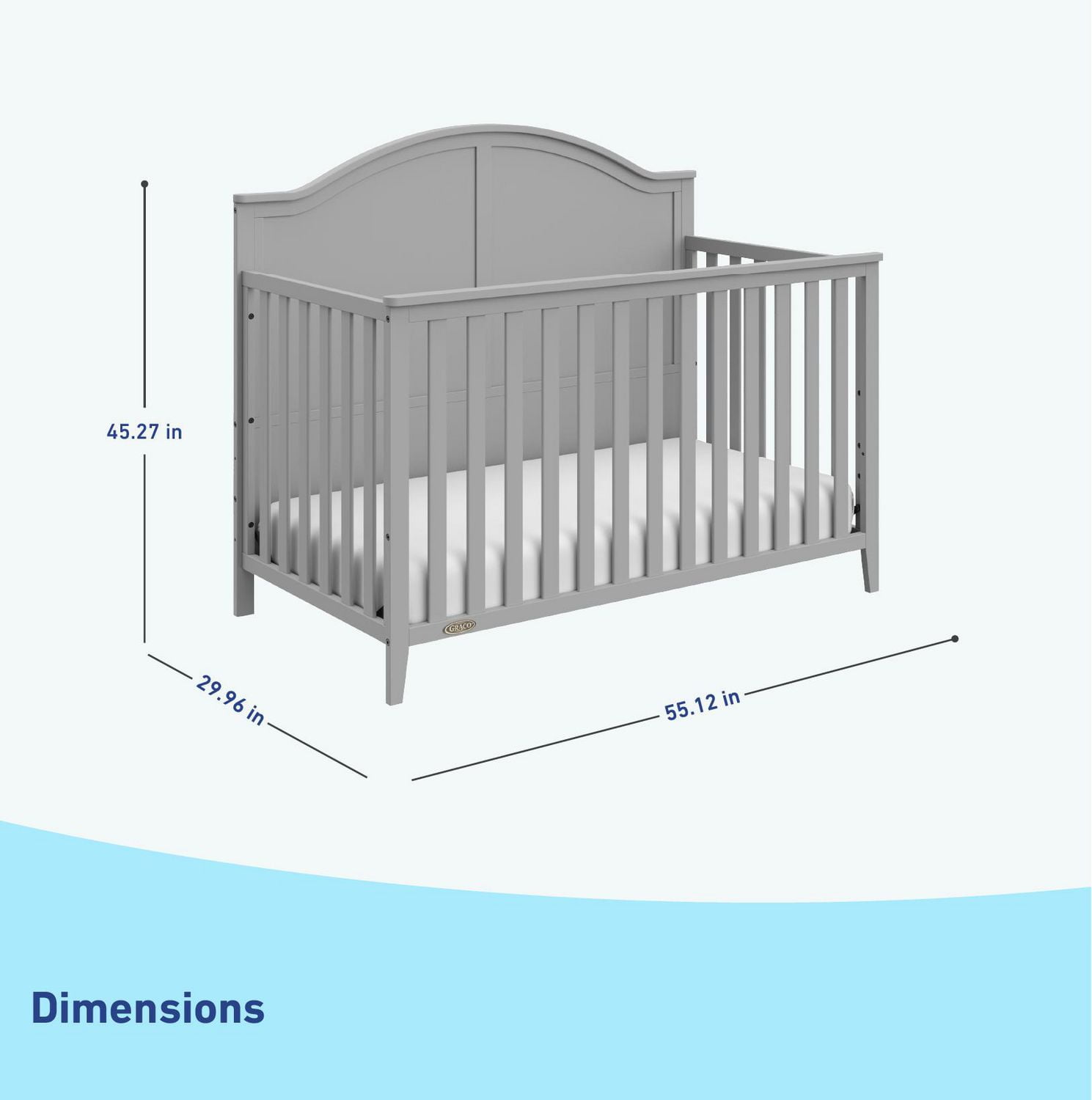 Graco crib hot sale walmart