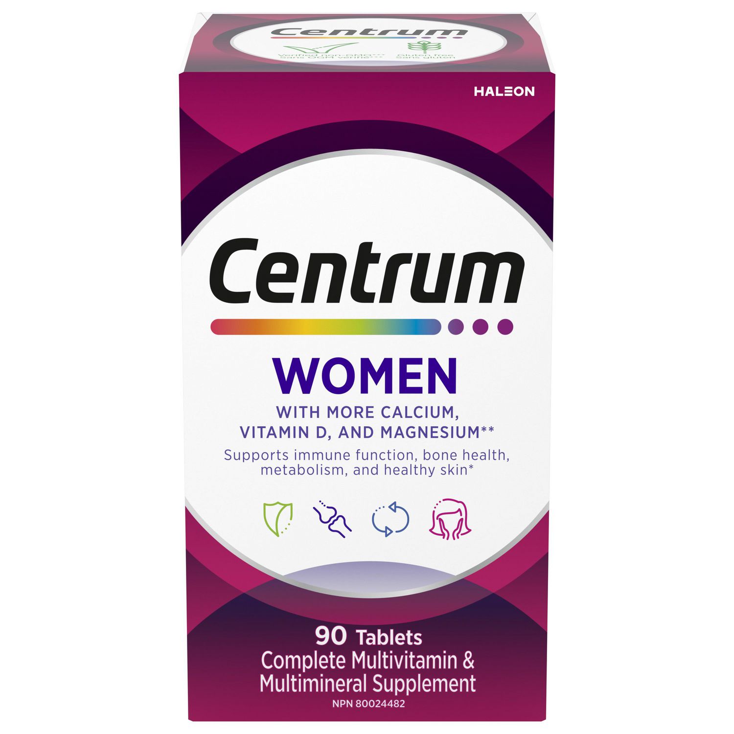 Supplément CentrumMD complet de vitamines et de minéraux multiples pour femmes