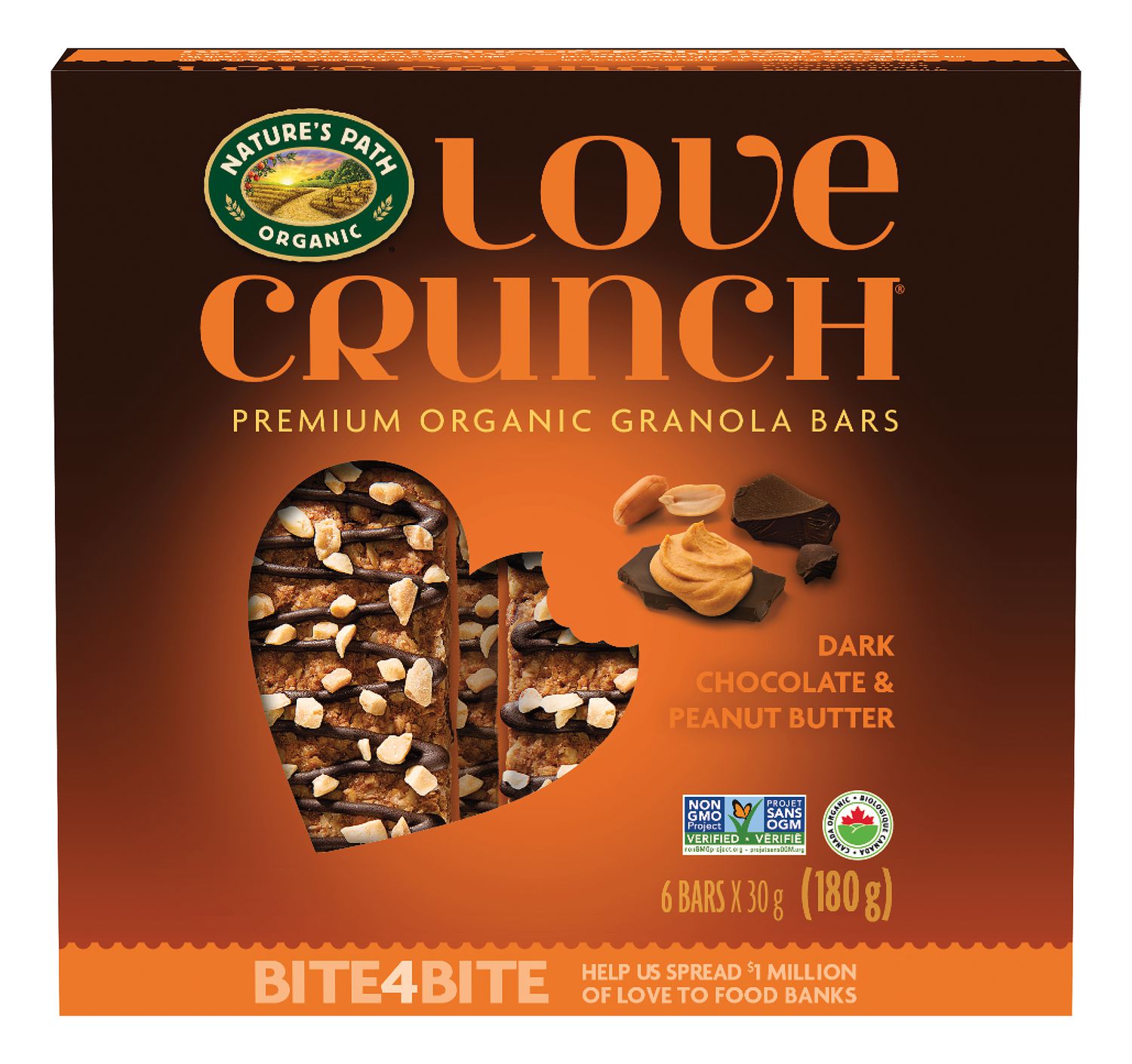 love crunch granola dark chocolate macaroon