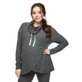 thumbnail image 1 of Paisley Sky Maternity Cowl Neckline Tunic, 1 of 6