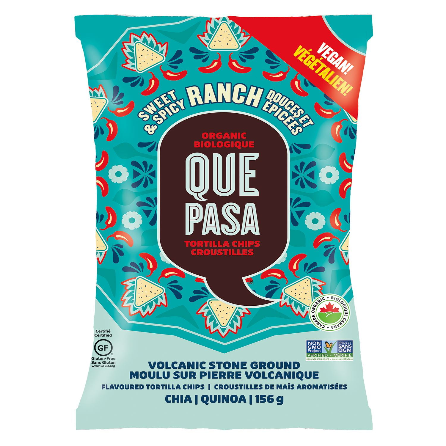 Que Pasa Sweet & Spicy Ranch Tortilla Chips Walmart Canada
