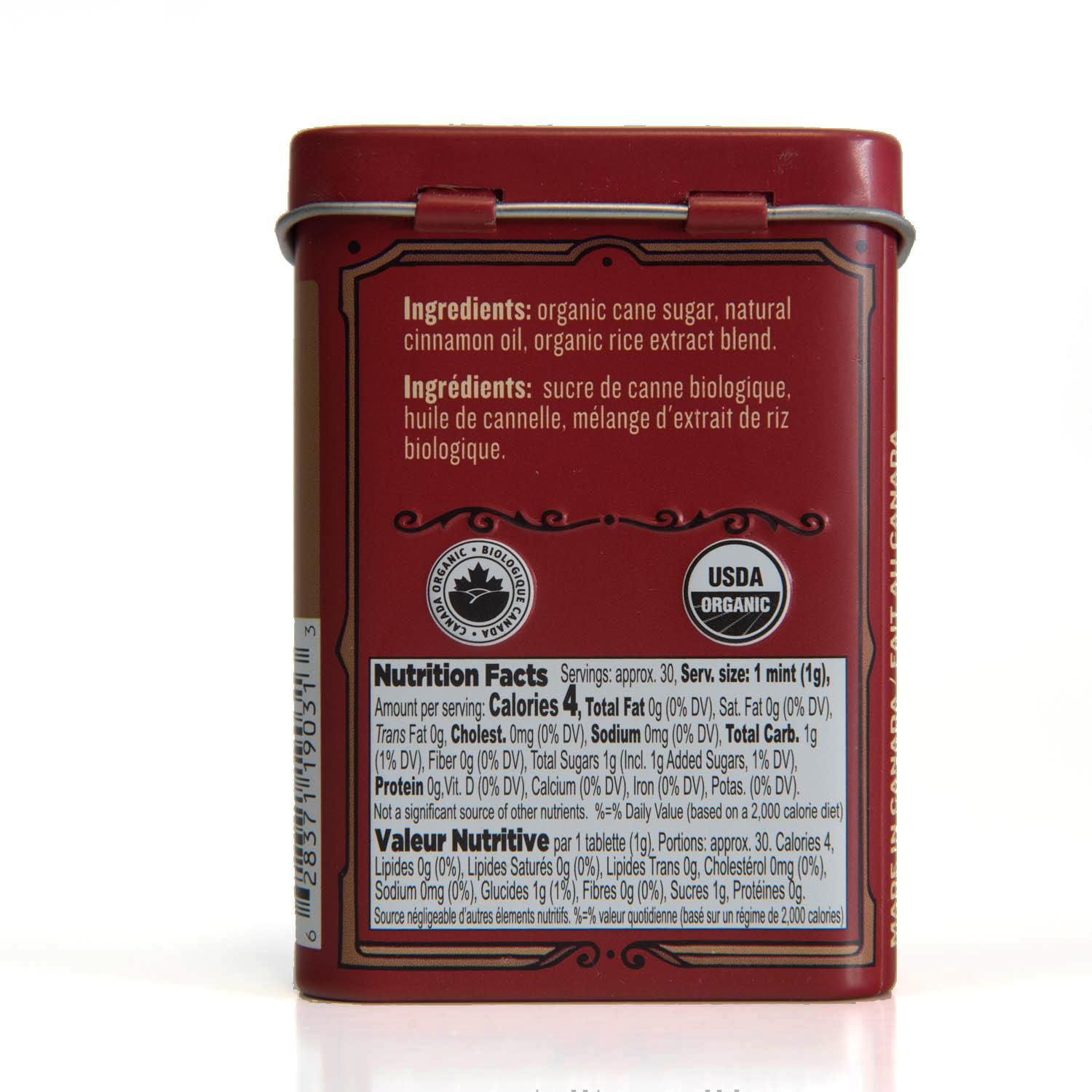 Menthes biologiques certifiées Clawhammer - Cannelle piquante Pour l'amateur de menthe forte et épicée