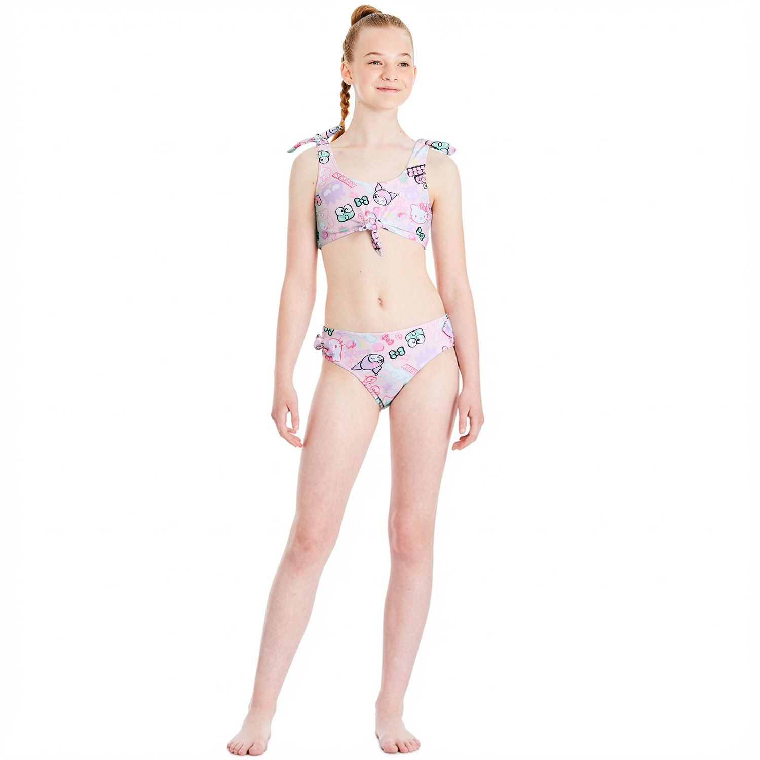Ensemble de bain 2 pièces Hello Kitty et ses amis pour filles