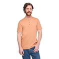 thumbnail image 1 of T-shirt henley délavé George pour hommes, 1 of 6