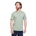 thumbnail image 1 of T-shirt henley délavé George pour hommes, 1 of 6