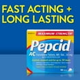 thumbnail image 4 of Pepcid AC Maximum Strength All-Day Acid Indigestion Medicine with 20mg of Famotidine Acid Reducer for Fast-Acting Relief, Prevents & Relieves Heartburn, Travel Size, 10 Count, 4 of 9
