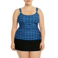 thumbnail image 1 of Krista Women's Plus Size Tankini Swim Top, 1 of 2