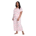thumbnail image 1 of Iyla Women's Plus Two Piece Capri Pajama Set, 1 of 6