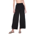 thumbnail image 1 of No Boundaries Women's Crinkled Pant Cover-Up, 1 of 6