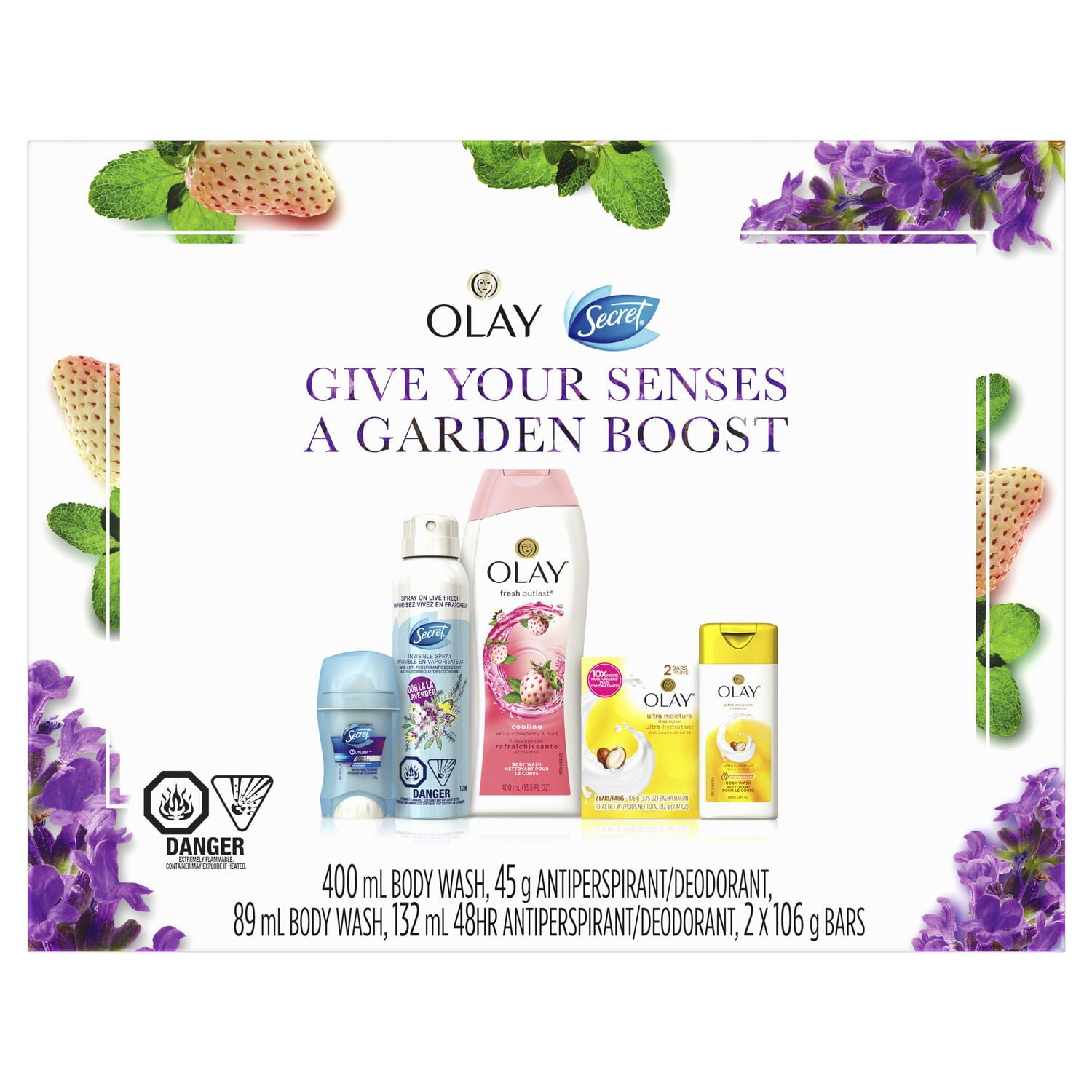 Olay & Secret 6Piece Cleansing Gift Set Walmart Canada